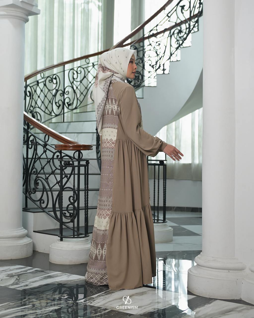 GREENISM - SONGKA DRESS DEWASA (A) I READY STOCK