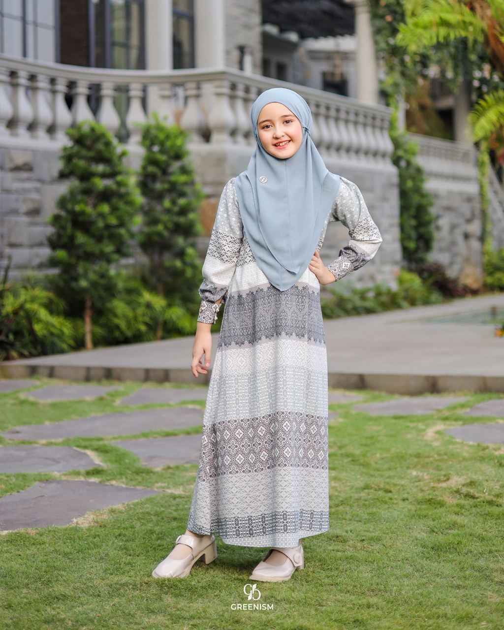 GREENISM - RASYI DRESS ANAK I READY STOCK