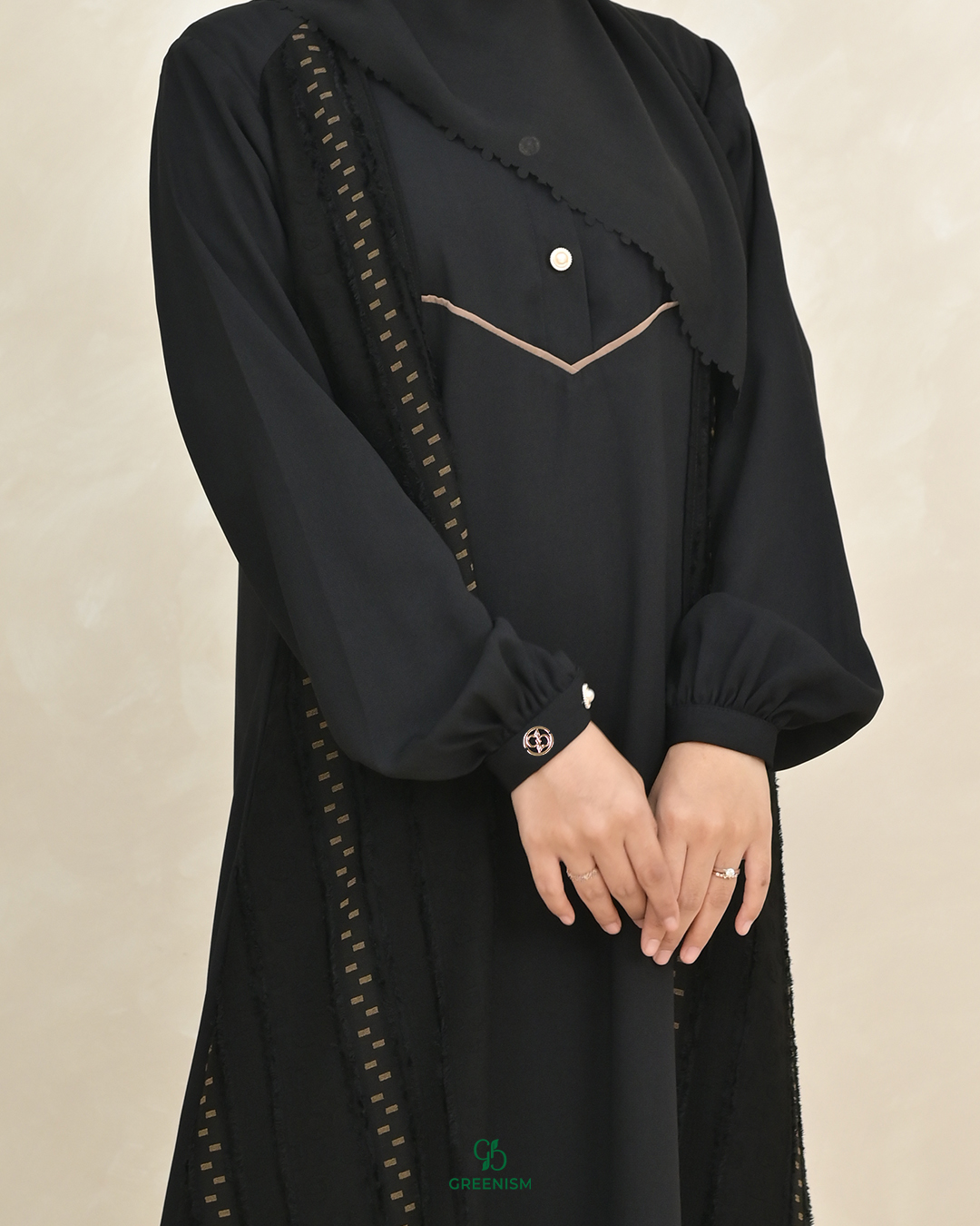 GREENISM - Rana Serie 2 Dress Jumeirah Yoris | Busui friendly Gamis Daily