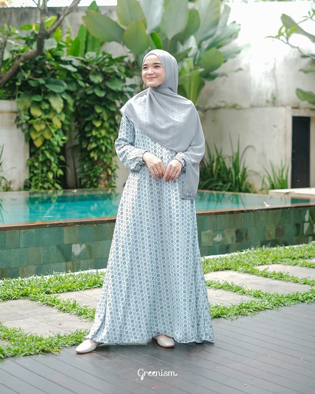 GREENISM - AYUDIA DRESS DEWASA
