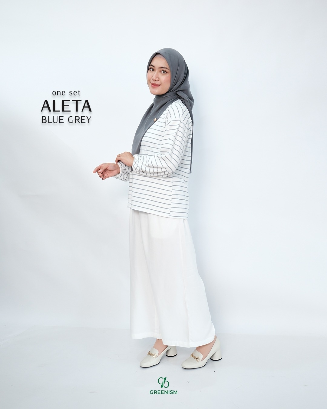 GREENISM - ALETA ONE SET | READY STOCK
