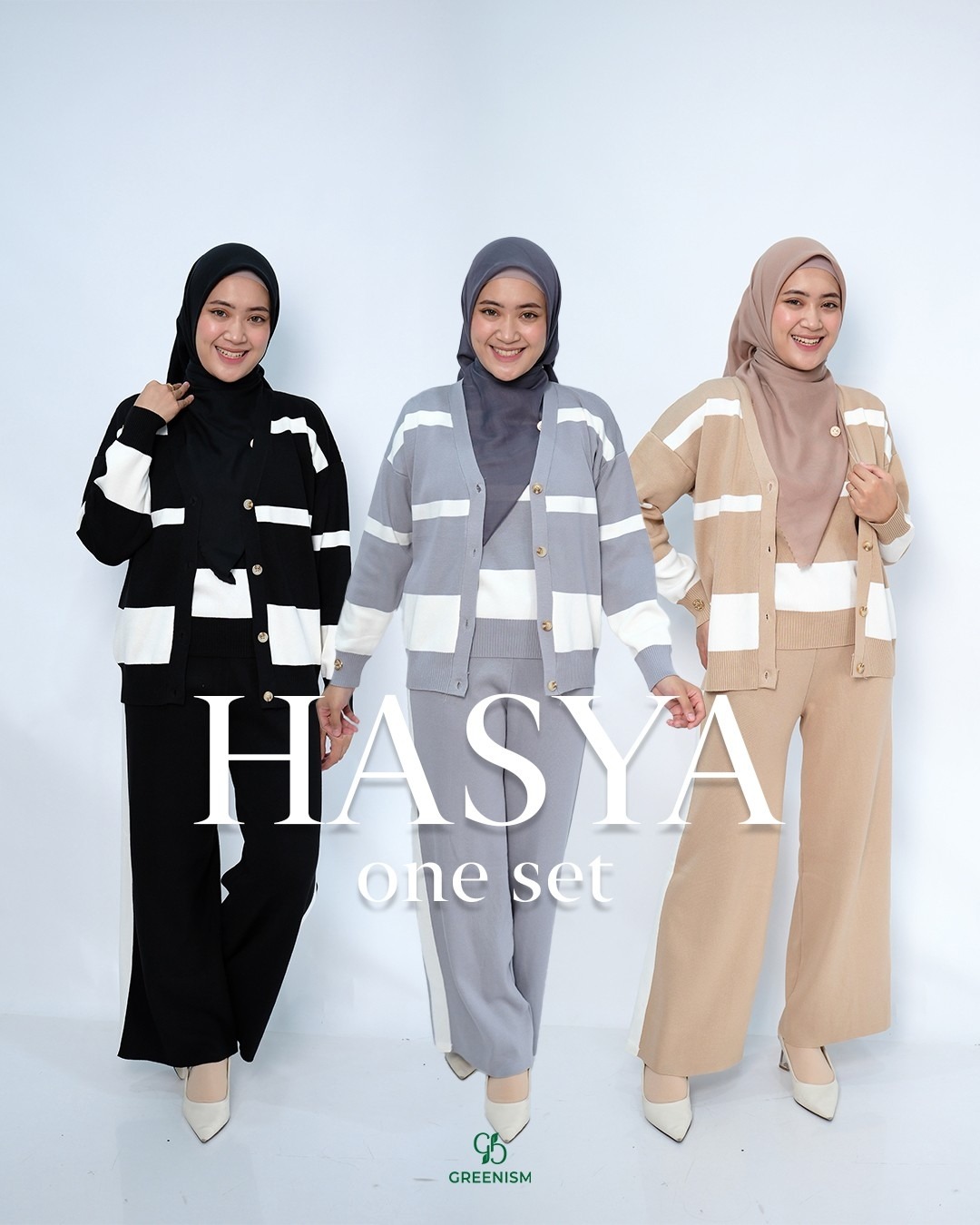 GREENISM - HASYA ONE SET RAJUT