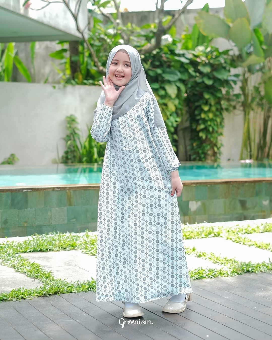 GREENISM - AYUDIA DRESS ANAK