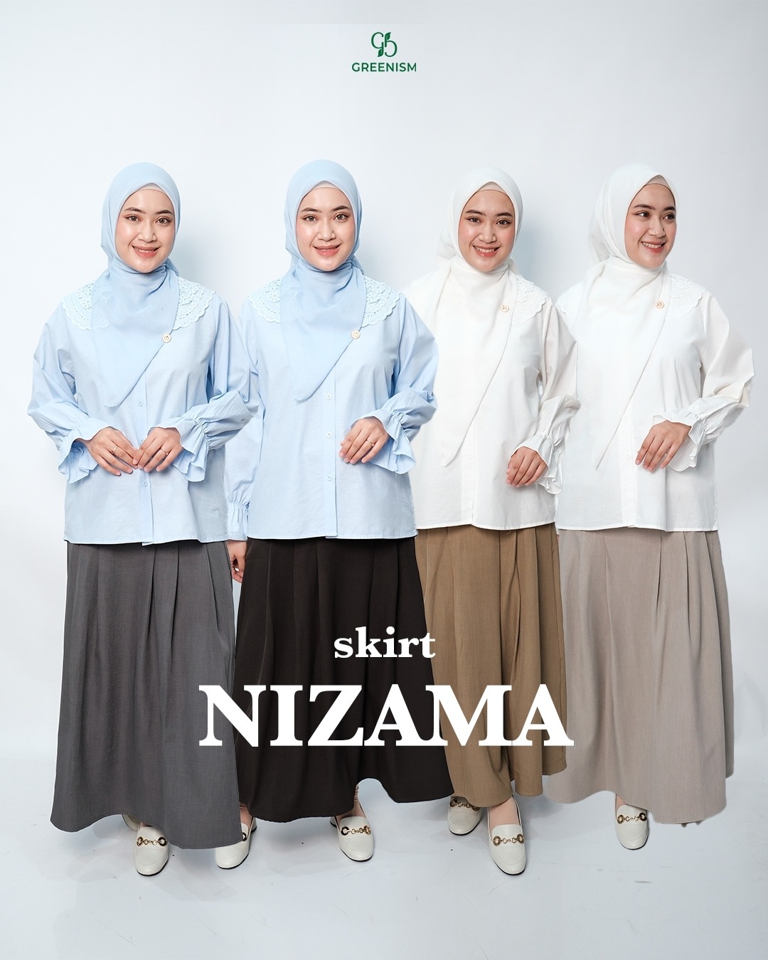 GREENISM - NIZAMA SKIRT KATUN
