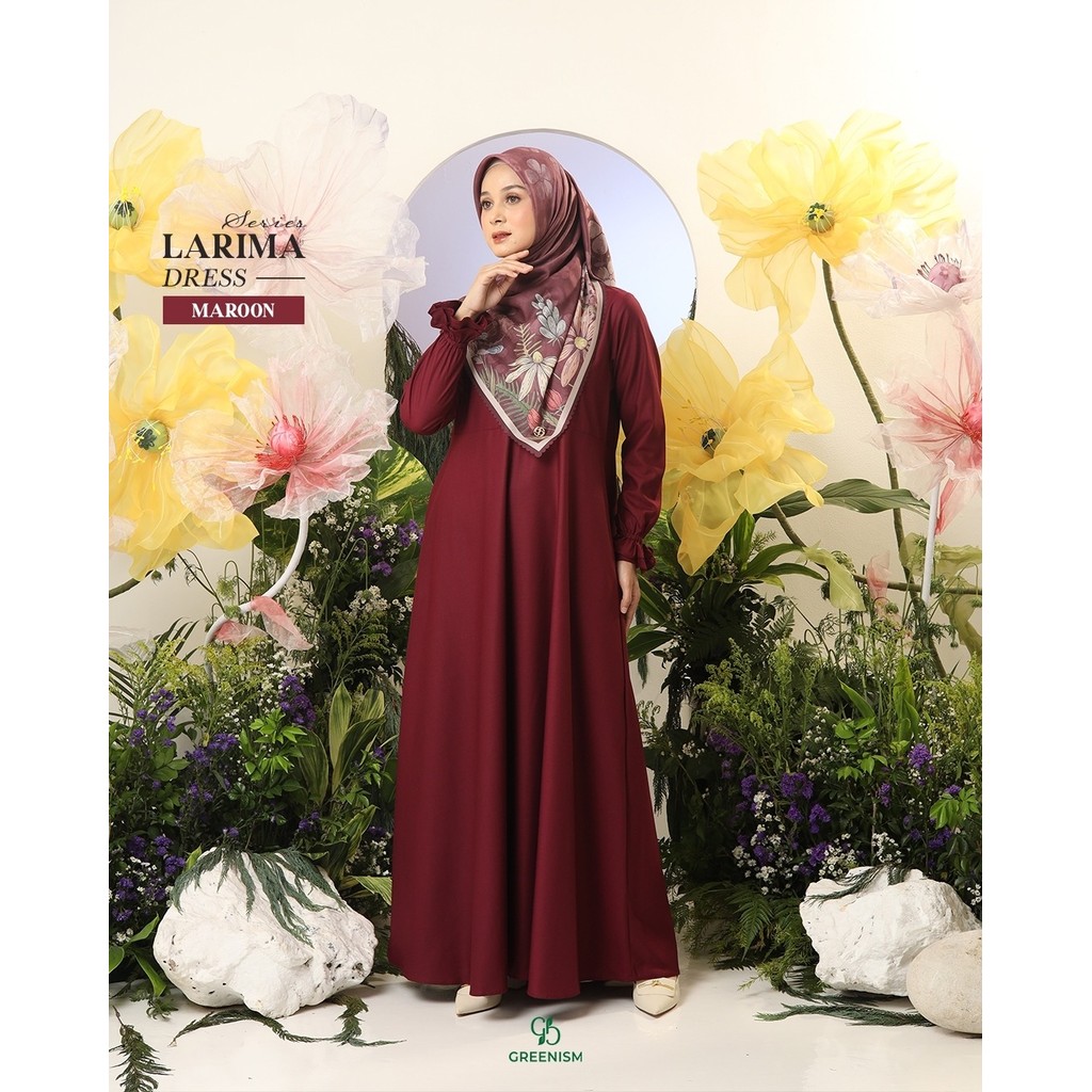 GREENISM - LARIMA DRESS I READY STOCK