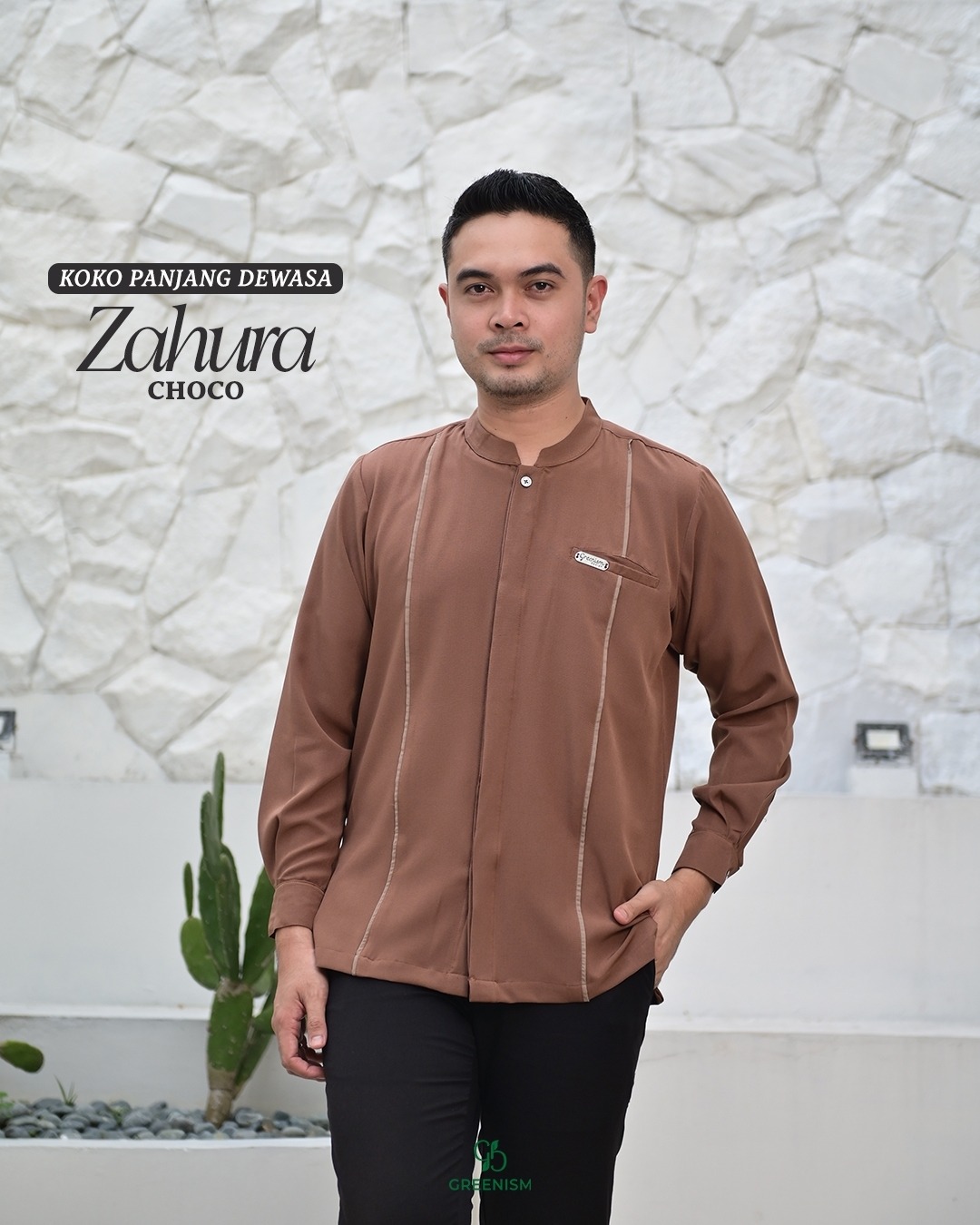 GREENISM - ZAHURA KOKO DEWASA PANJANG I READY STOCK