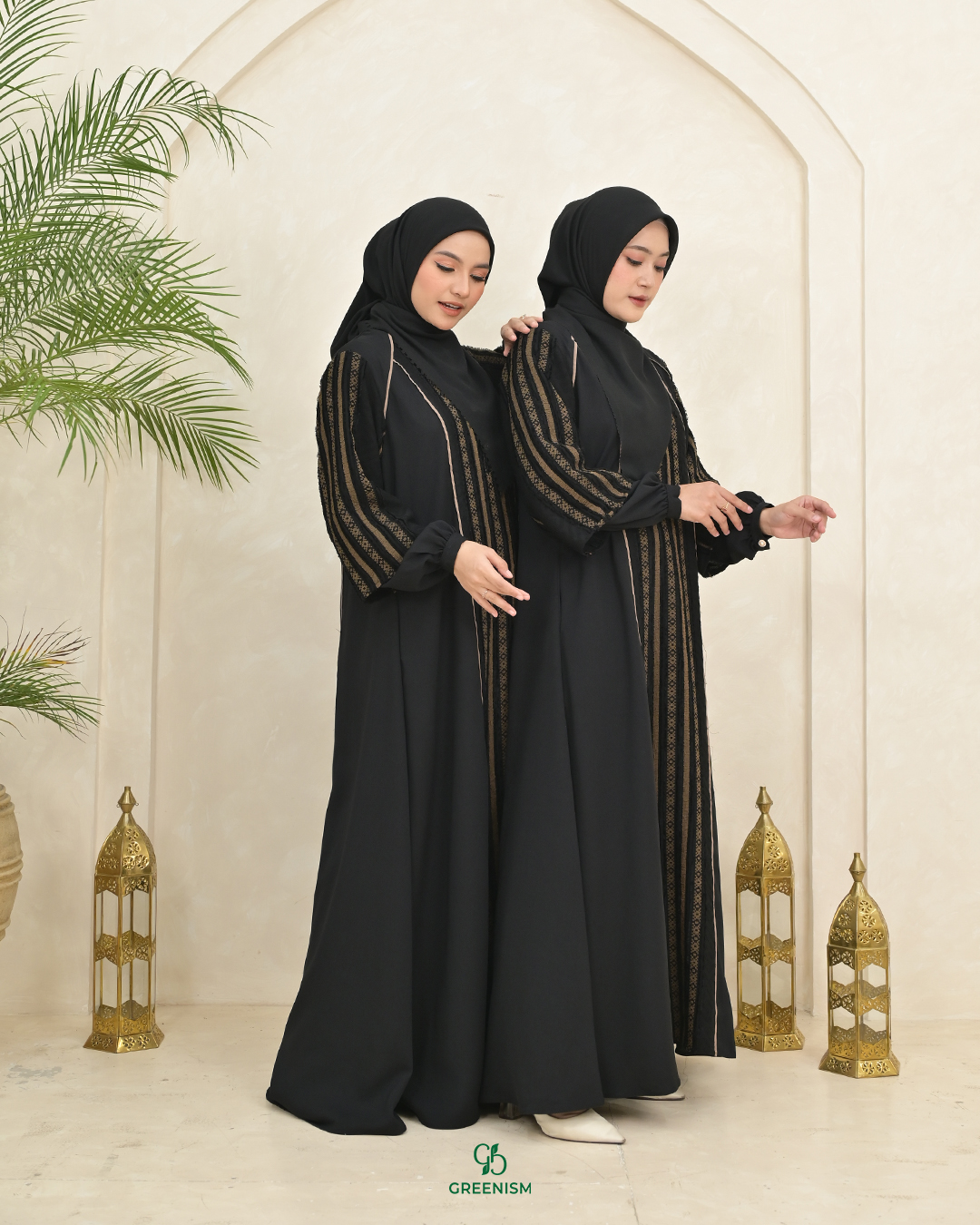 GREENISM - Rana Series 1 Dress Jumeirah Yoris | Busui friendly Gamis Daily