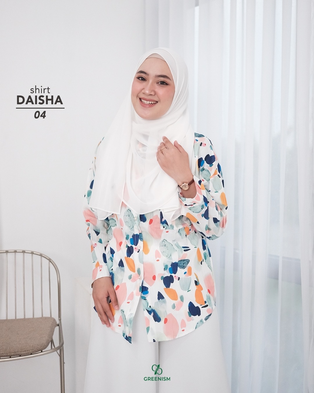 GREENISM - DAISHA SHIRT LINEN