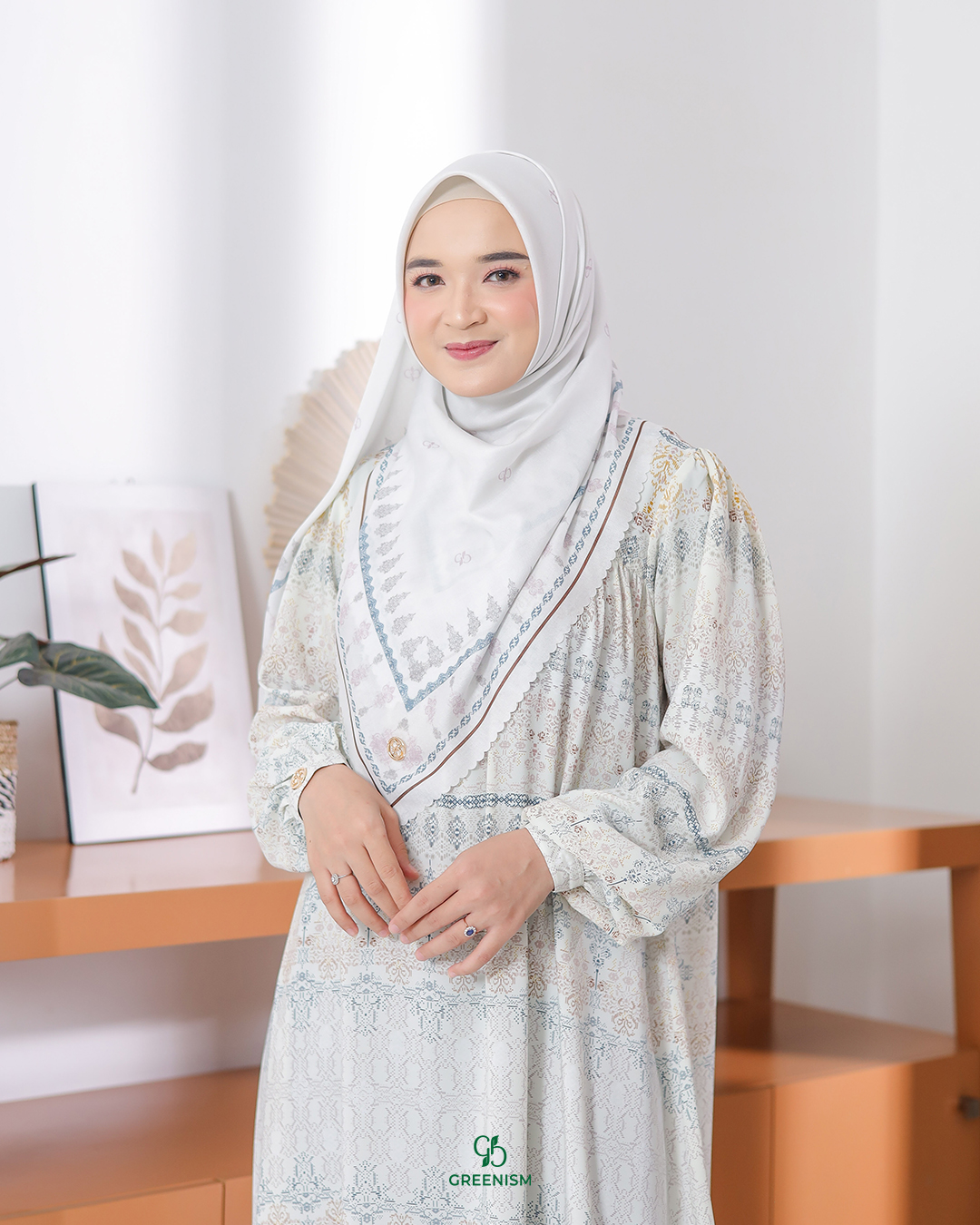 GREENISM - Syavira Dress Lionel Richie | Busui friendly Gamis Daily