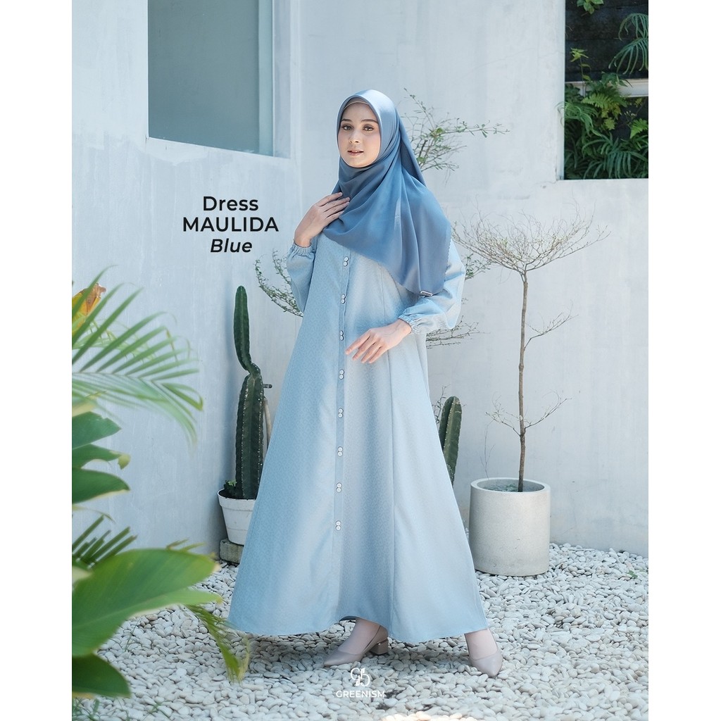 GREENISM | MAULIDA DRESS I READY STOCK