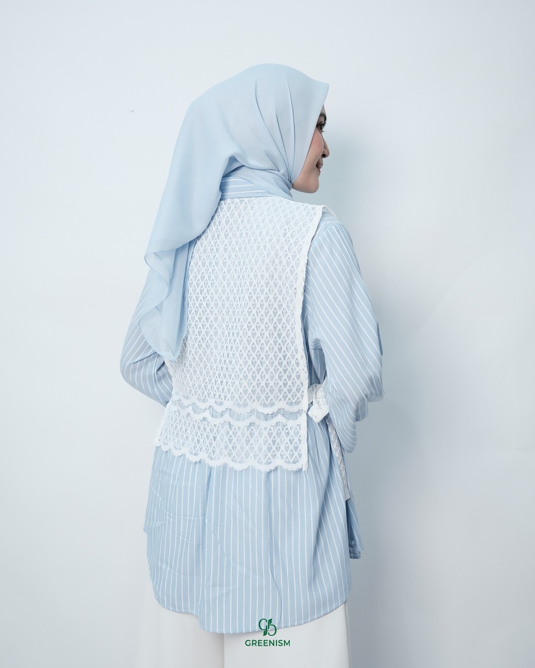 GREENISM - NAHIARA BLOUSE POPLIN