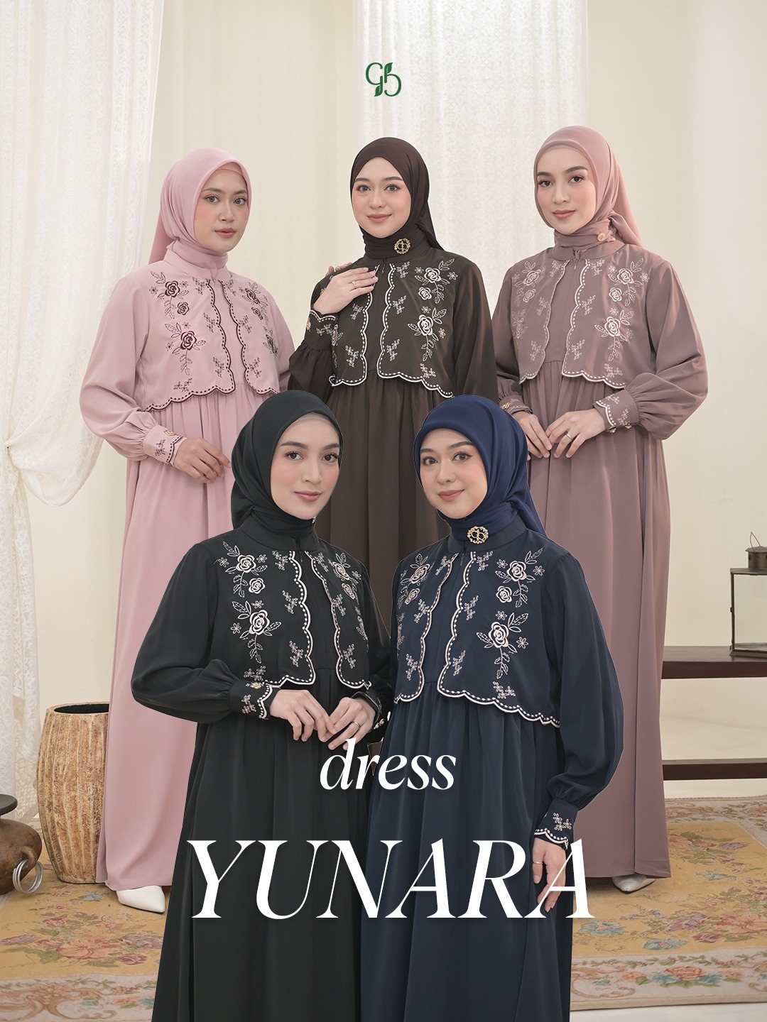 GREENISM - Yunara Dress | Baju Atasan Wanita Terbaru 2026