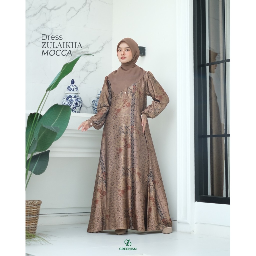 GREENISM | ZULAIKHA DRESS | READY STOCK