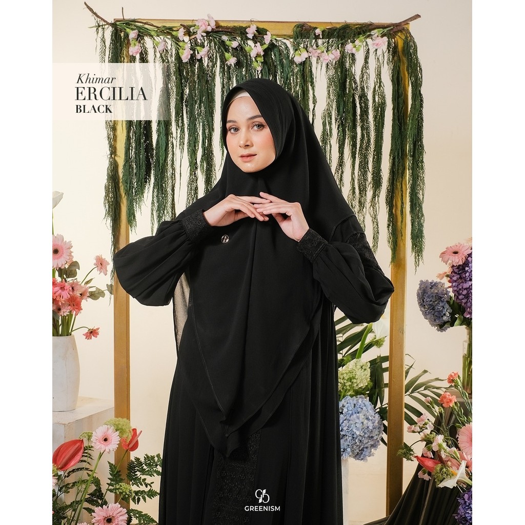 GREENISM | ERCILIA HIJAB WANITA I READY STOCK