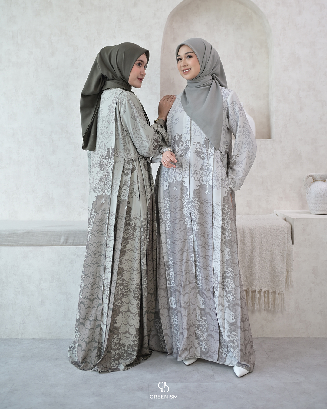 GREENISM - Aisy Dress | Busui friendly Gamis Daily