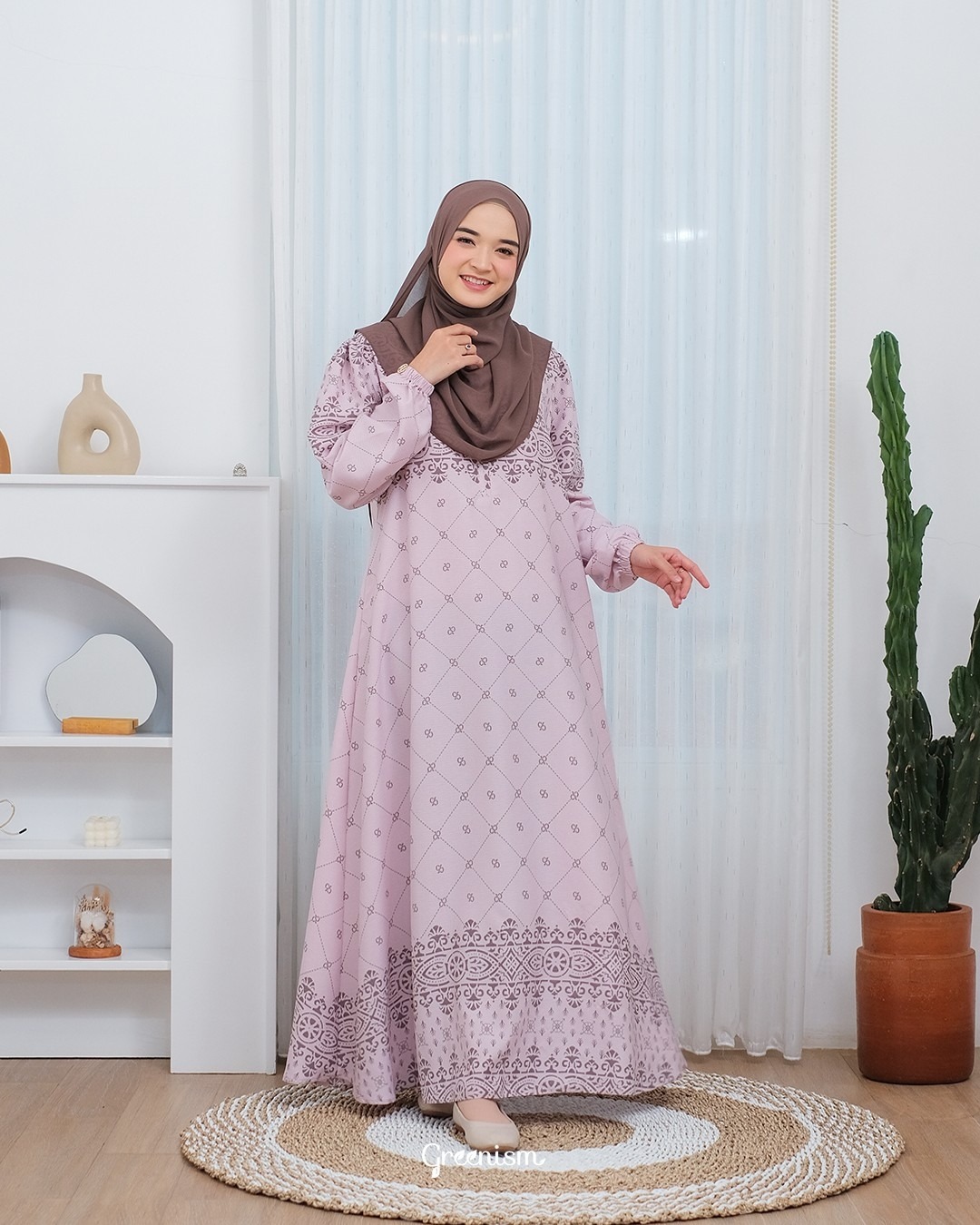 GREENISM - ZAYNA DRESS DEWASA