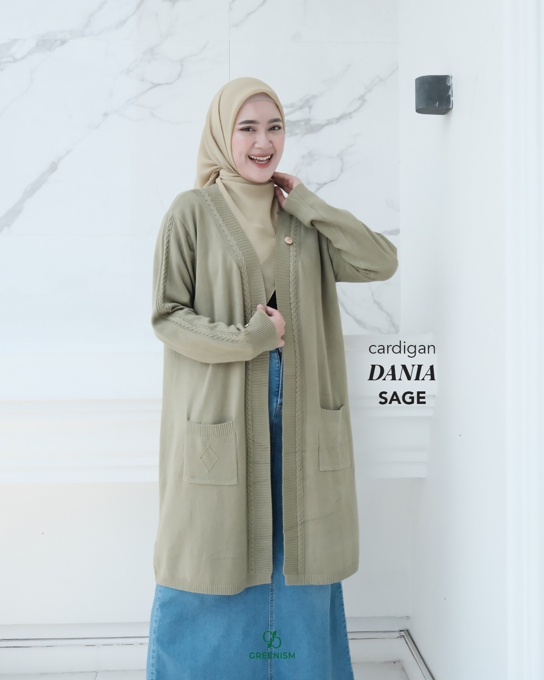 GREENISM - DANIA CARDIGAN