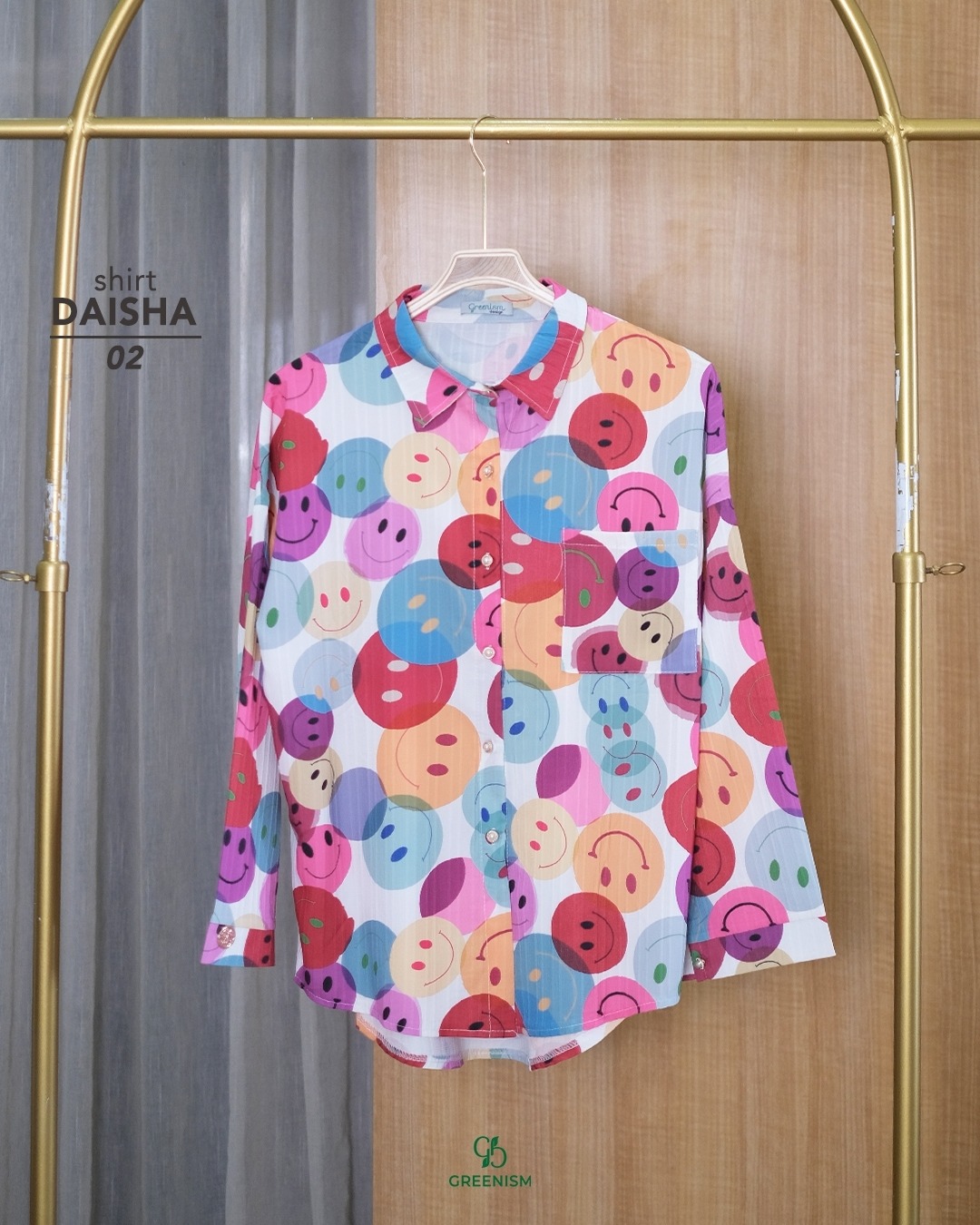 GREENISM - DAISHA SHIRT LINEN