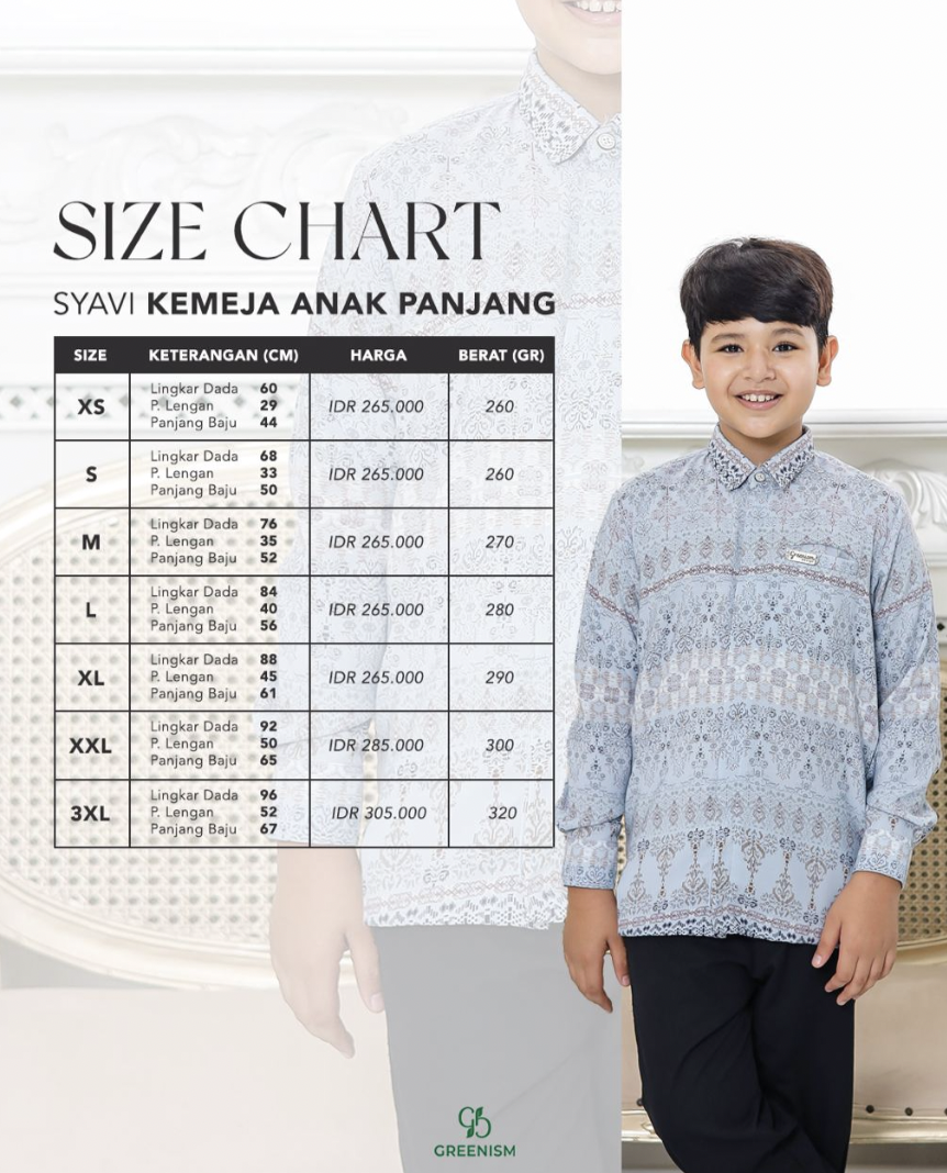 GREENISM - SYAVI KOKO ANAK PANJANG I READY STOCK
