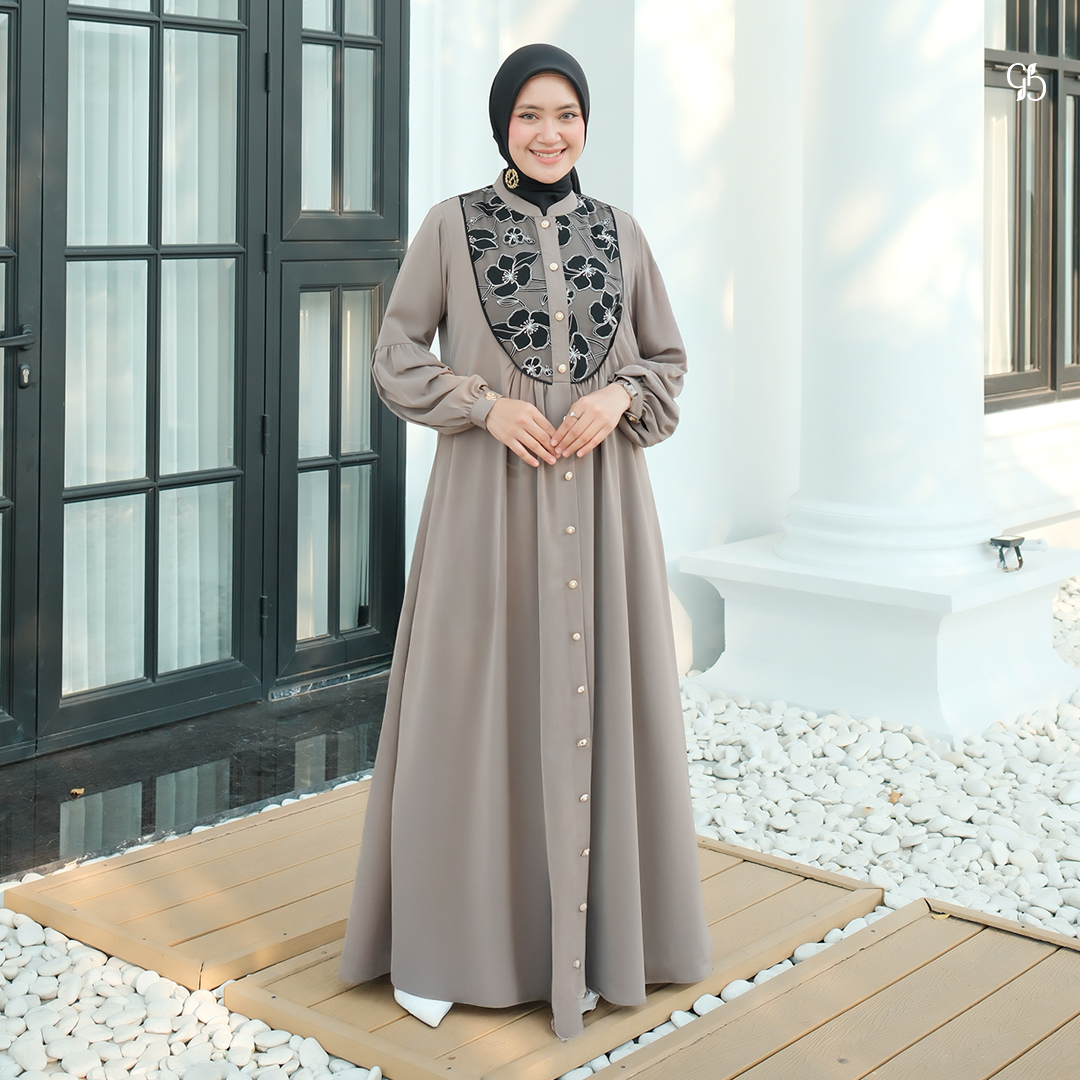 GREENISM I JANAIRA DRESS I GAMIS SIMPEL DAN MODERN
