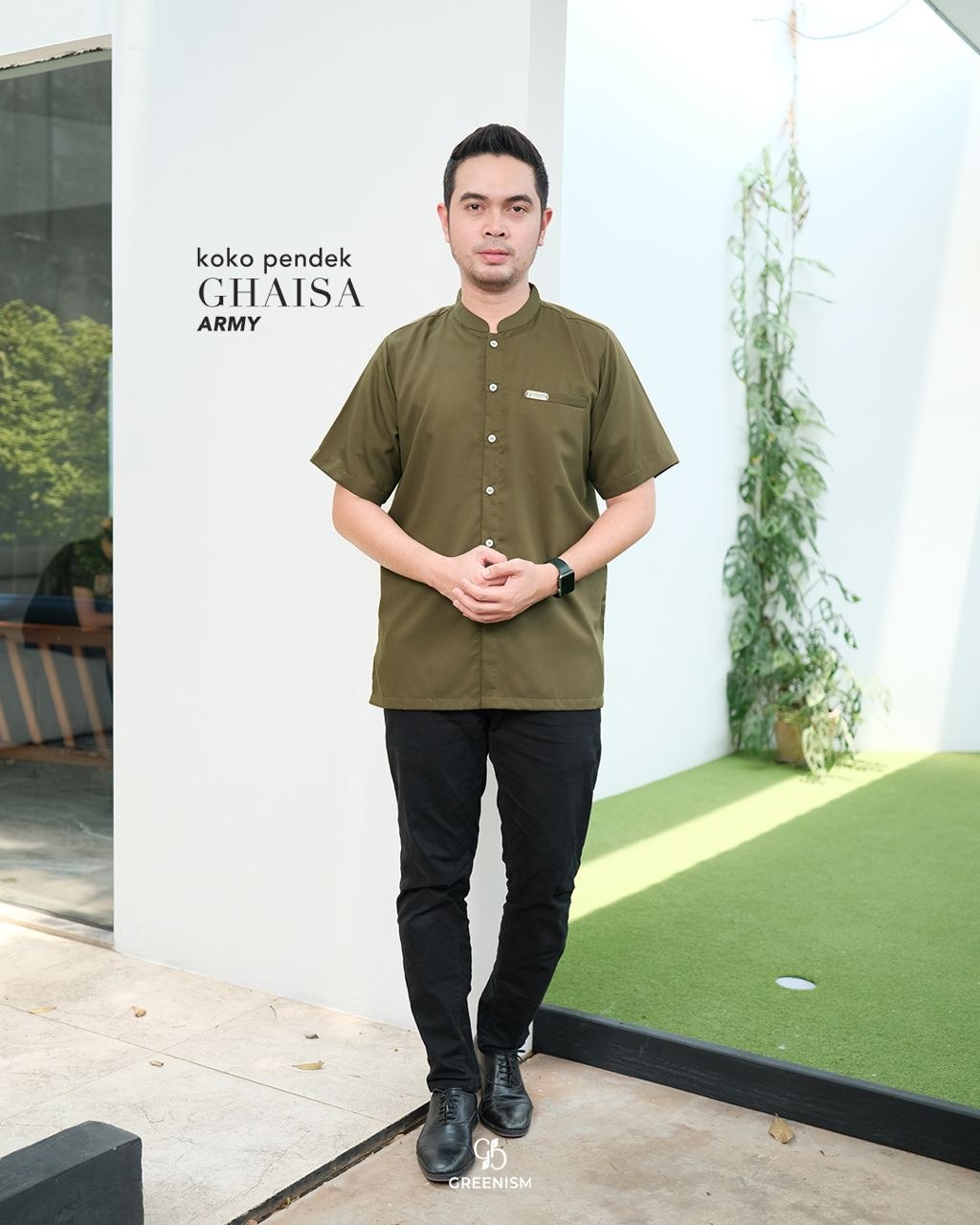 GHAISA KOKO DEWASA PENDEK  I READY STOCK