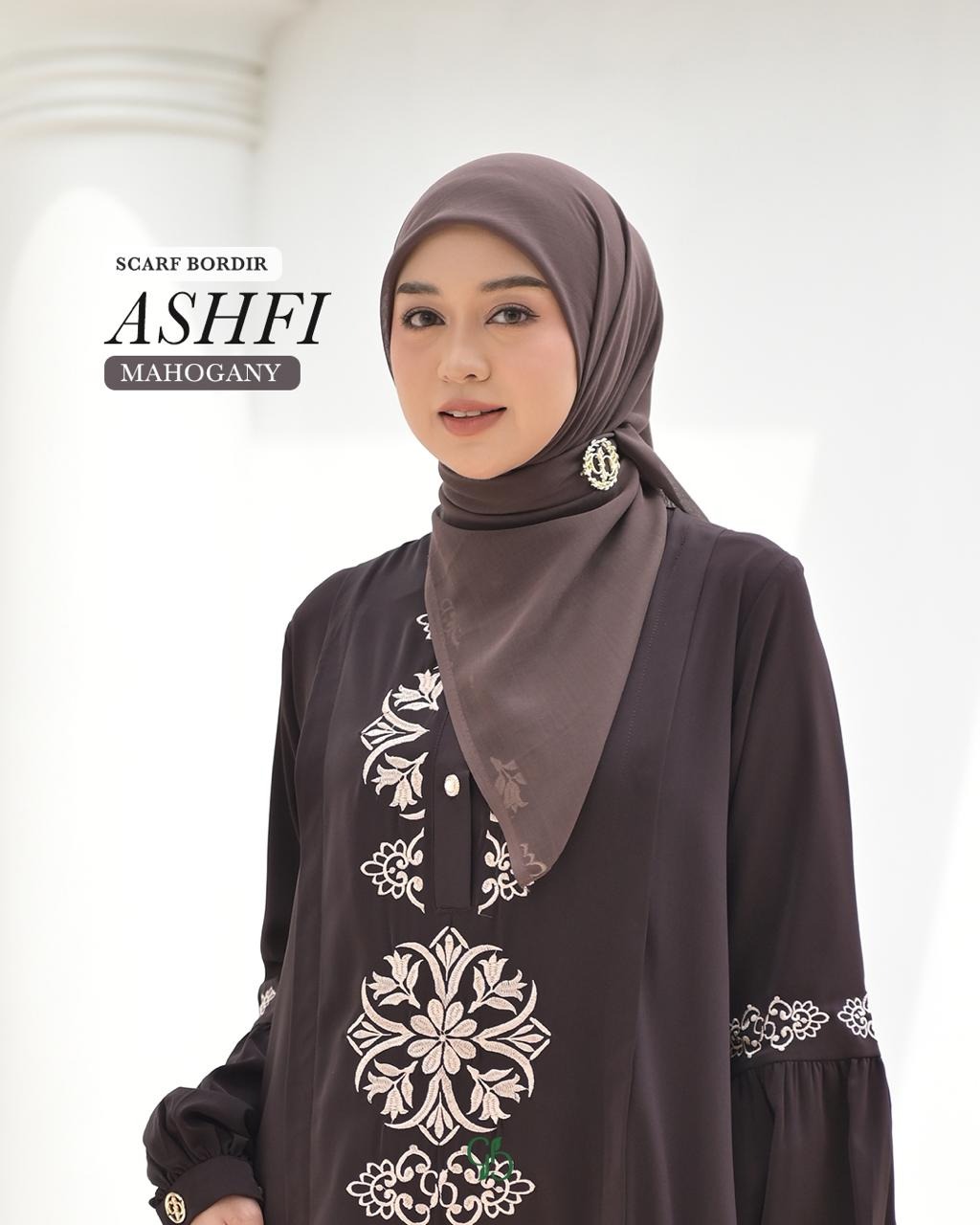 GREENISM - SARIMBIT ASHFI HIJAB DEWASA ALL COLOR | Gamis Lebaran 2026 Model Terbaru