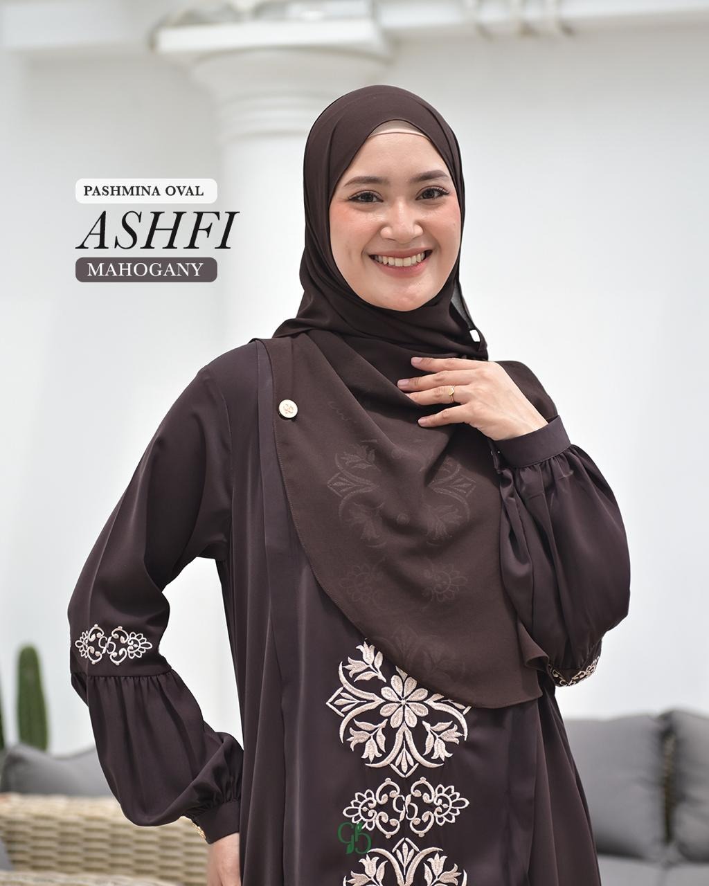 GREENISM - SARIMBIT ASHFI HIJAB DEWASA ALL COLOR | Gamis Lebaran 2026 Model Terbaru