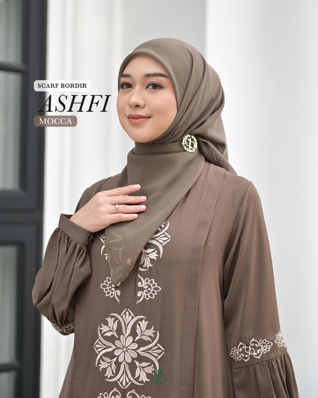 GREENISM - SARIMBIT ASHFI HIJAB DEWASA ALL COLOR | Gamis Lebaran 2026 Model Terbaru