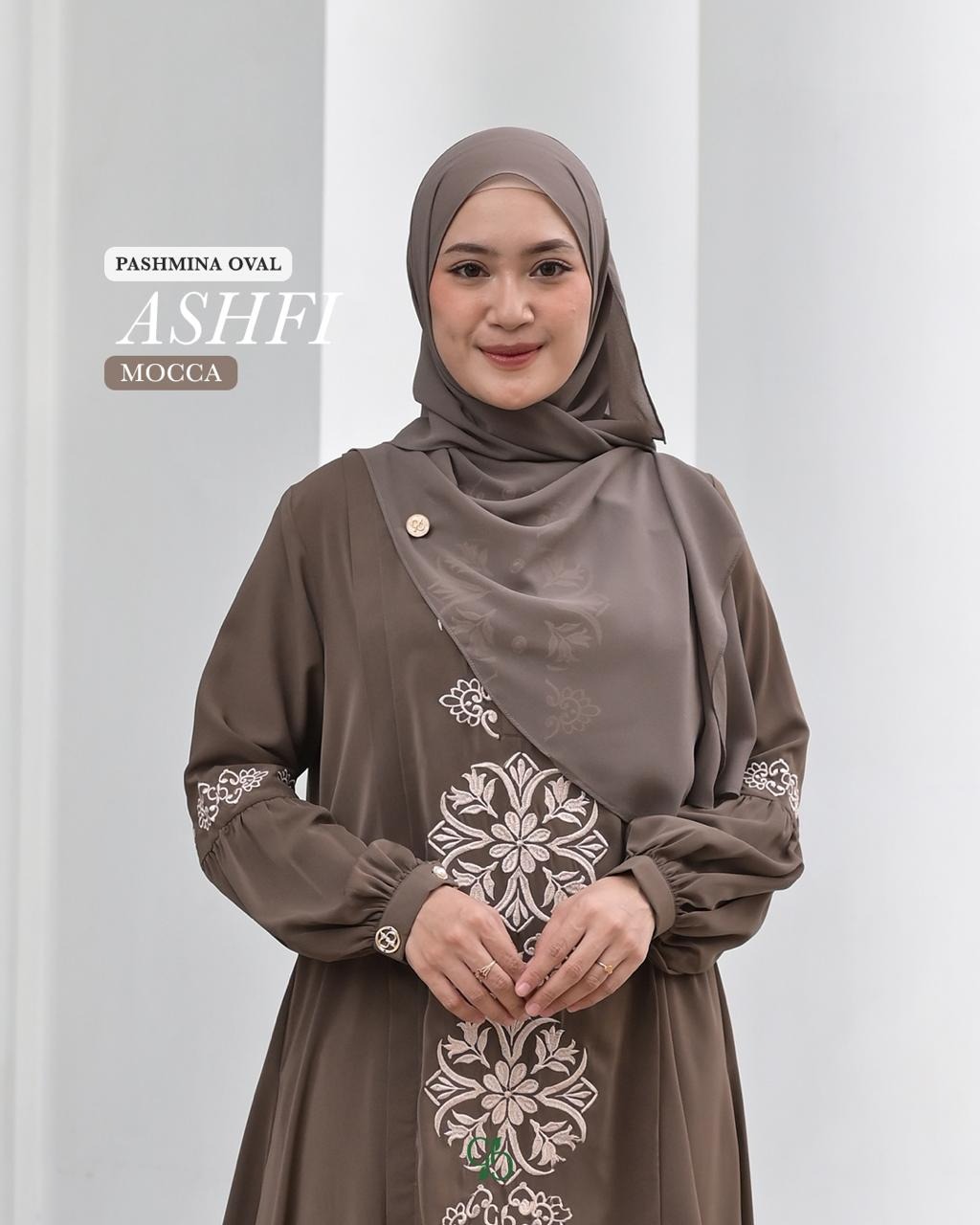 GREENISM - SARIMBIT ASHFI HIJAB DEWASA ALL COLOR | Gamis Lebaran 2026 Model Terbaru