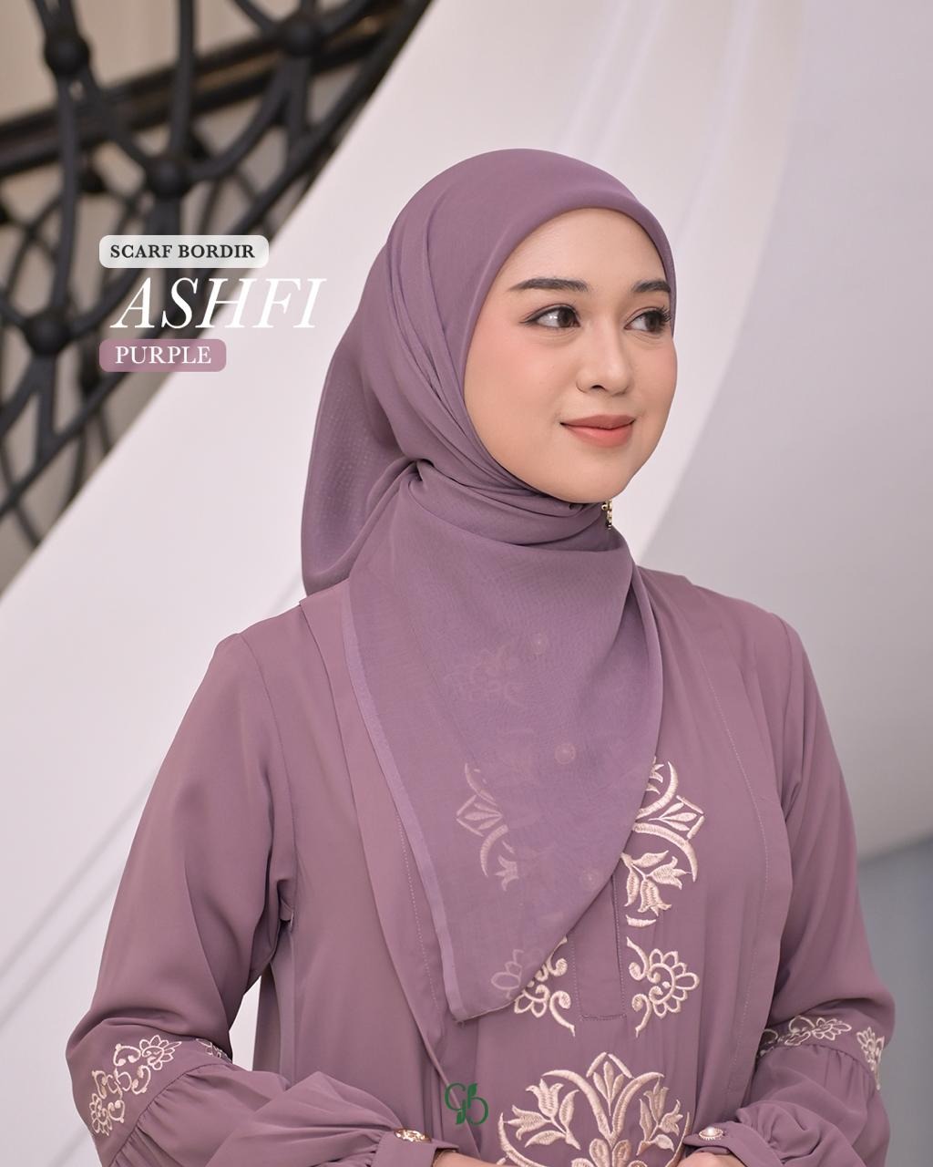 GREENISM - SARIMBIT ASHFI HIJAB DEWASA ALL COLOR | Gamis Lebaran 2026 Model Terbaru