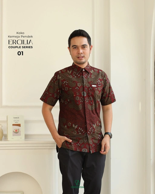 Image of GREENISM - ERCILIA KOKO DEWASA PENDEK COUPLE SERIES I READY STOCK