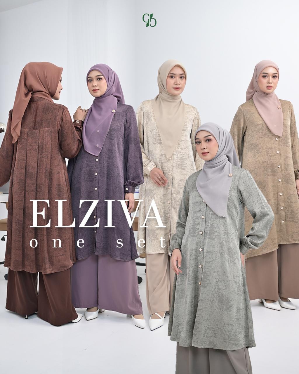 GREENISM - Elziva Oneset Marbela | Wudhu Friendly Gamis Daily