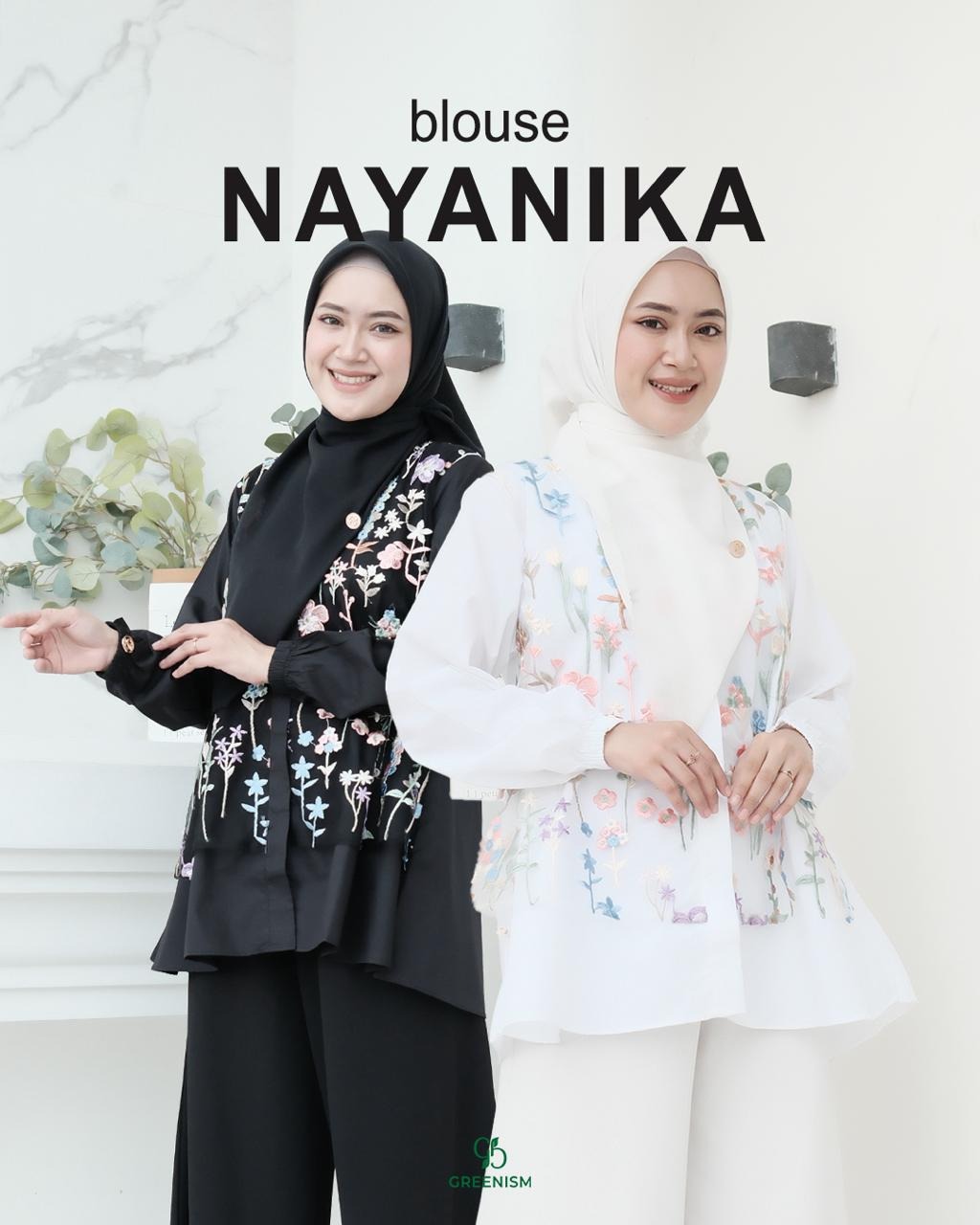 NAYANIKA BLOUSE | READY STOK