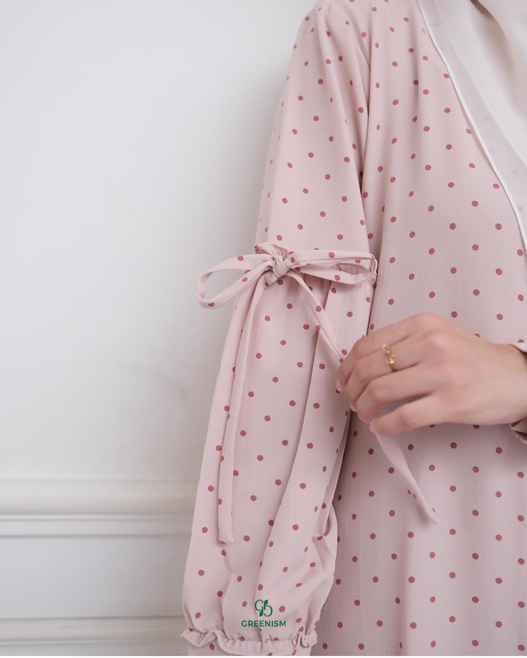 GREENISM - Annira serie 1 Dress Syakila | Busui friendly Gamis Daily