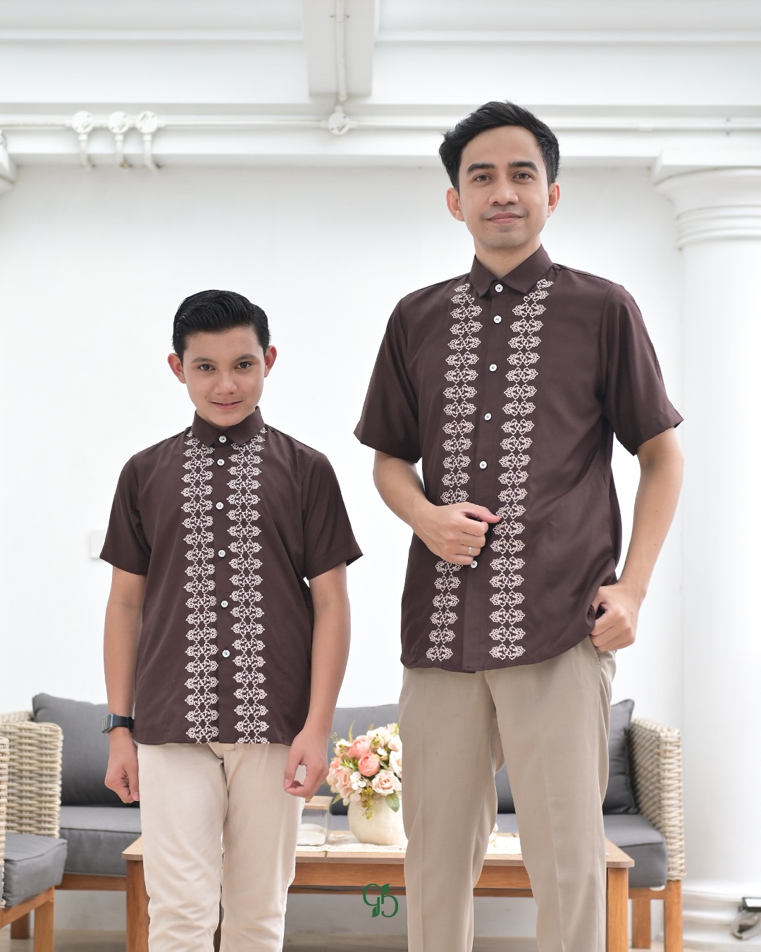 GREENISM - (All Colours) Ashfi Koko Anak Pendek | Baju Atasan Wanita Terbaru | Gamis Lebaran 2026