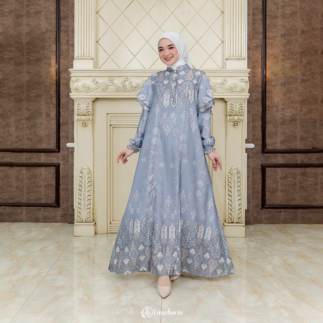 Linazharin - Seraya Aruna Sarimbit Series - Powder Blue