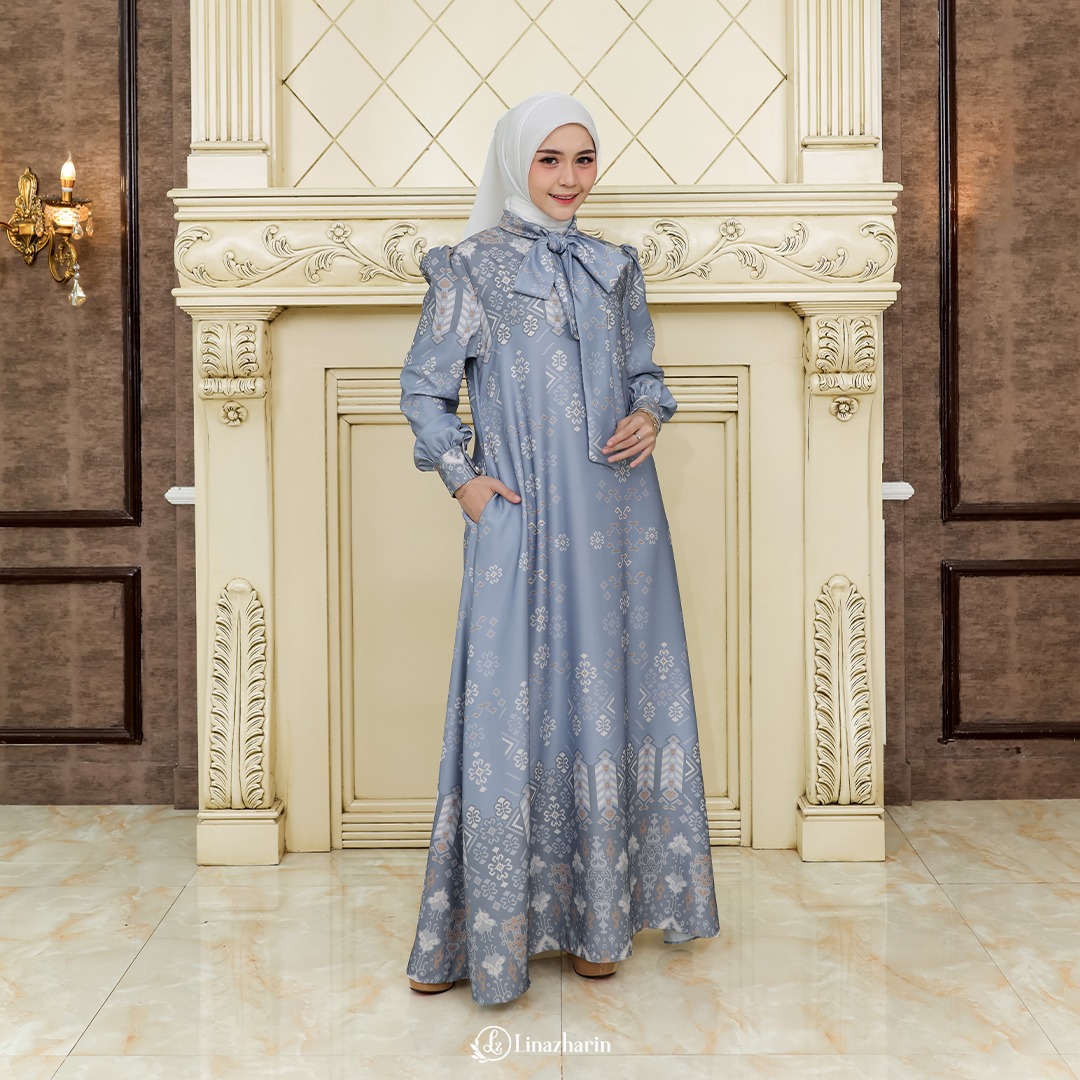 Linazharin - Seraya Aruna Sarimbit Series - Powder Blue