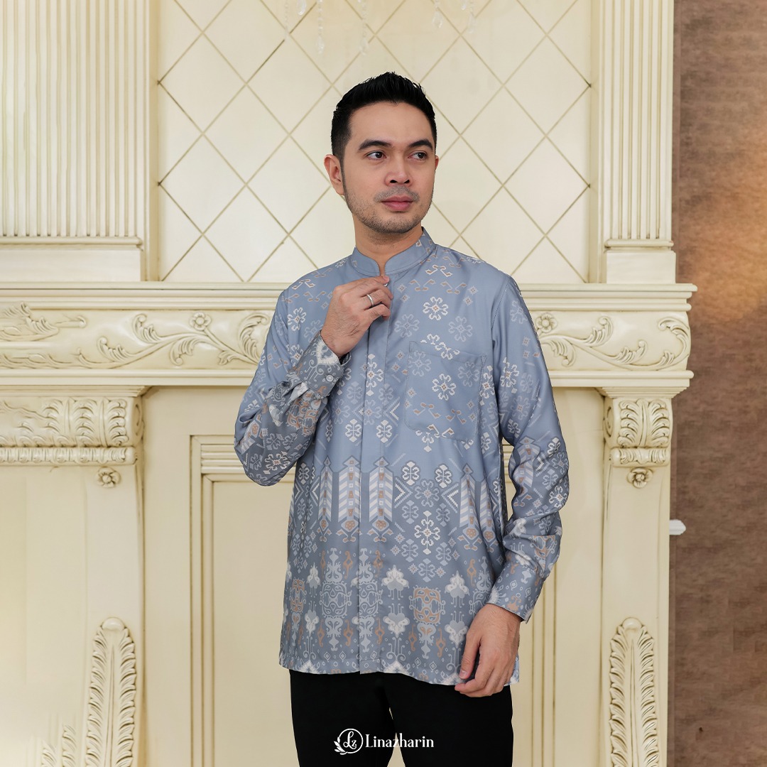 Linazharin - Seraya Aruna Sarimbit Series - Powder Blue
