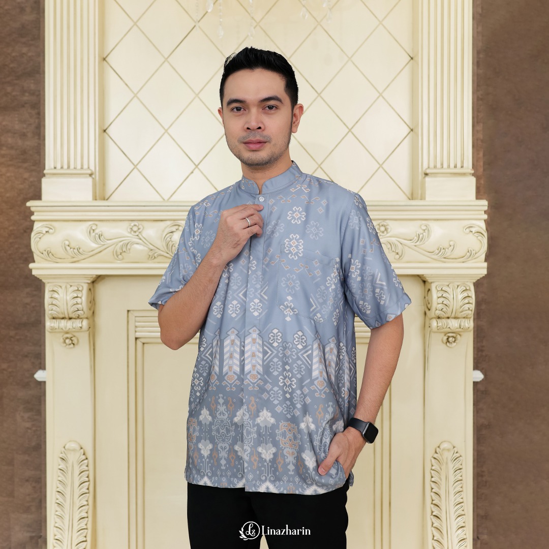 Linazharin - Seraya Aruna Sarimbit Series - Powder Blue