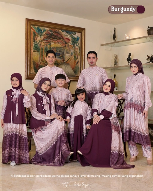 Image of Burgundy - Karsa Rasa Nusantara By Tachi Syari