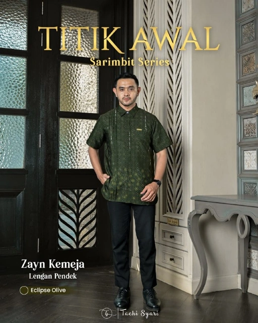 Image of Titik Awal - Zayn Dewasa Kemeja Lengan Pendek