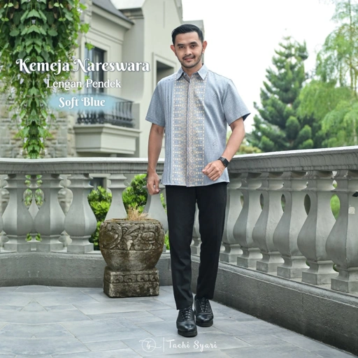 Image of Raya Nusantara - Nareswara Dewasa Lengan Pendek