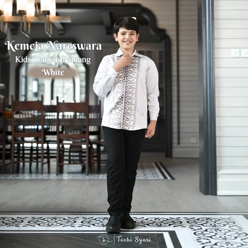Image of Raya Nusantara - Nareswara Kids Kemeja lengan Panjang