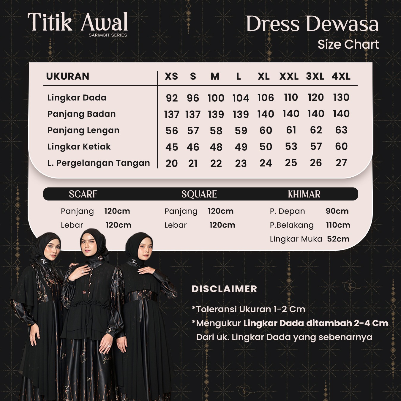 Midnight Black - Titik Awal Sarimbit Series