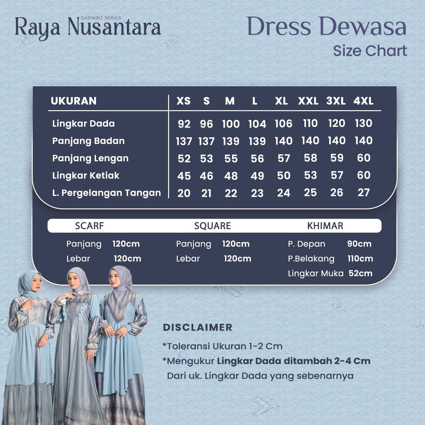 Soft Blue - Raya Nusantara