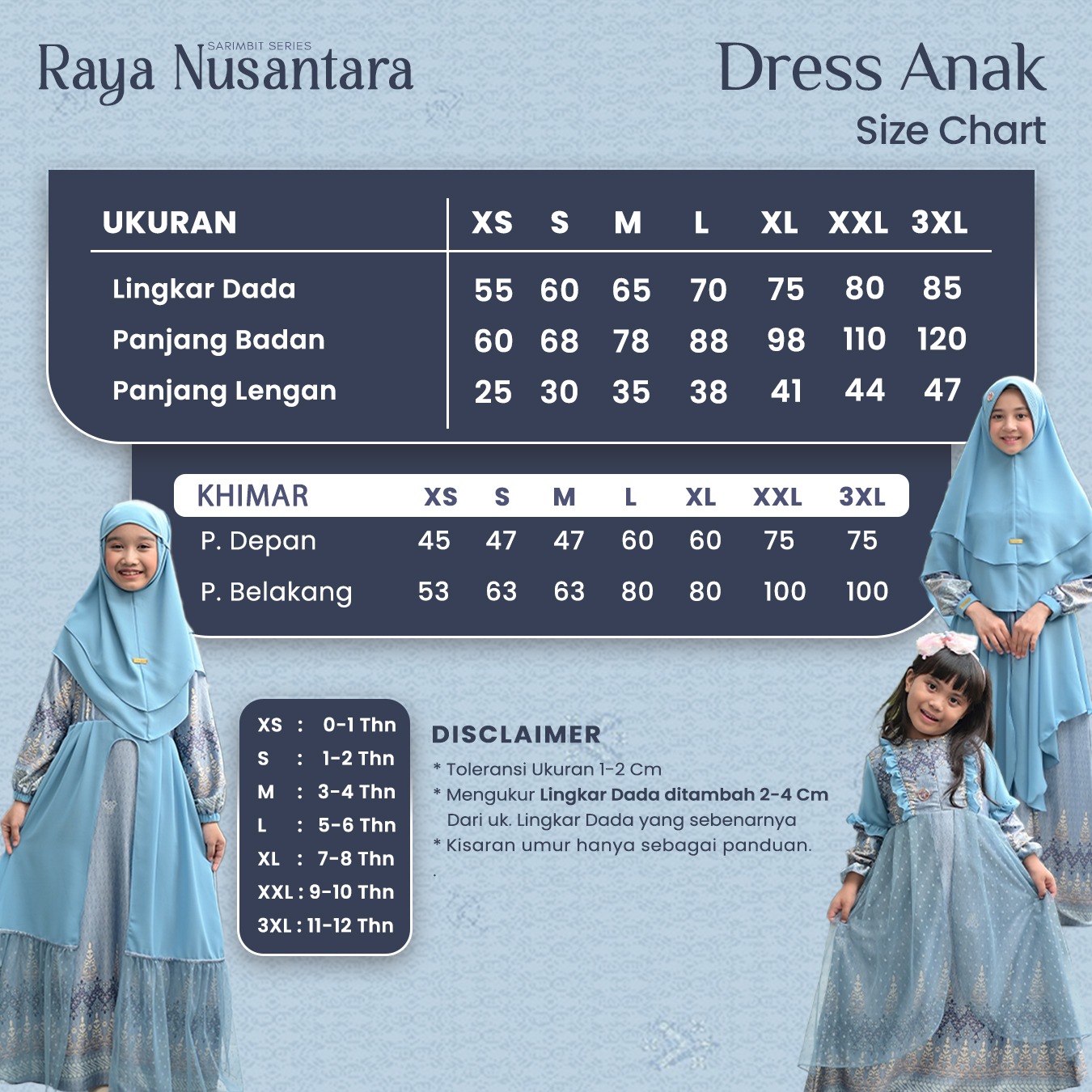 Soft Blue - Raya Nusantara