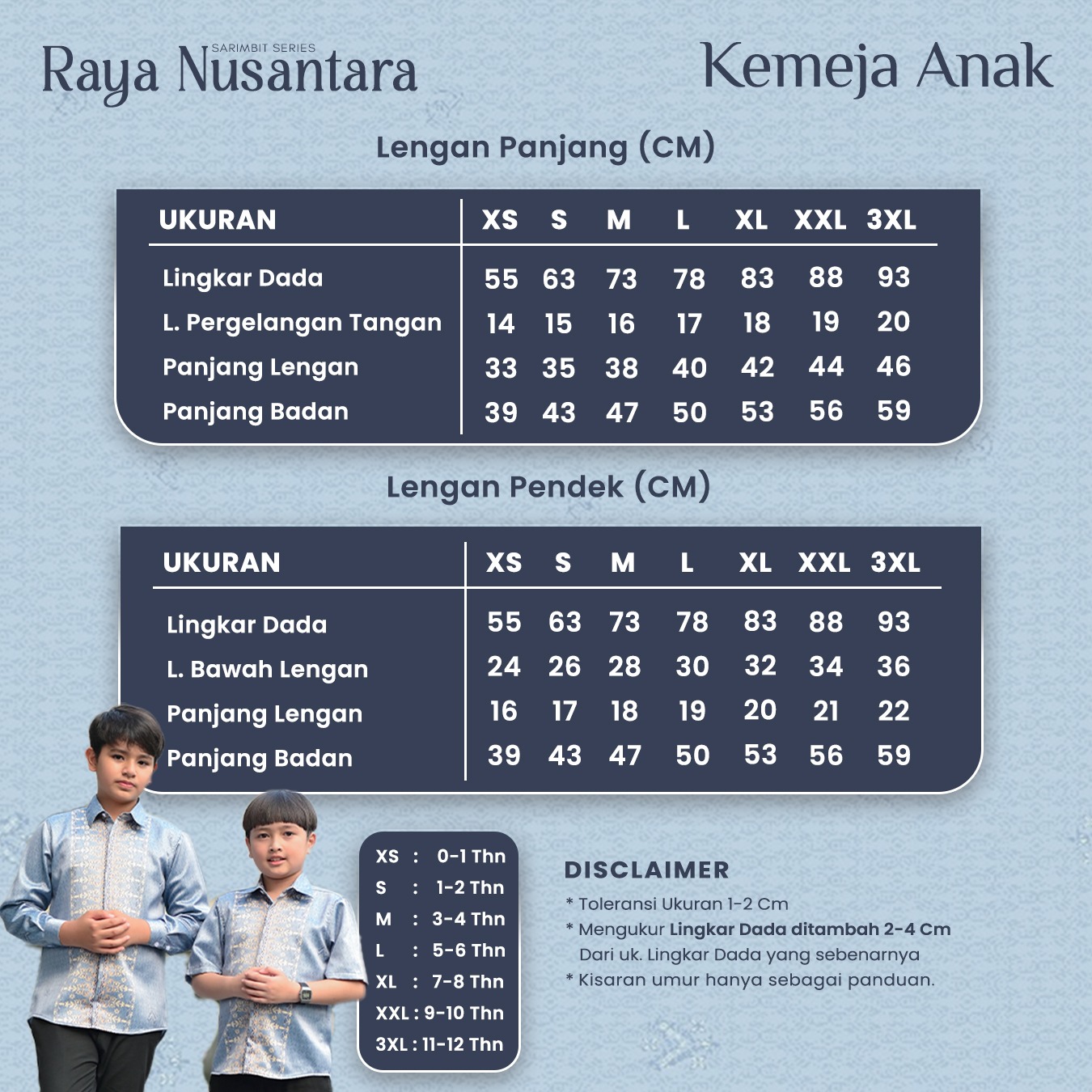 Soft Blue - Raya Nusantara