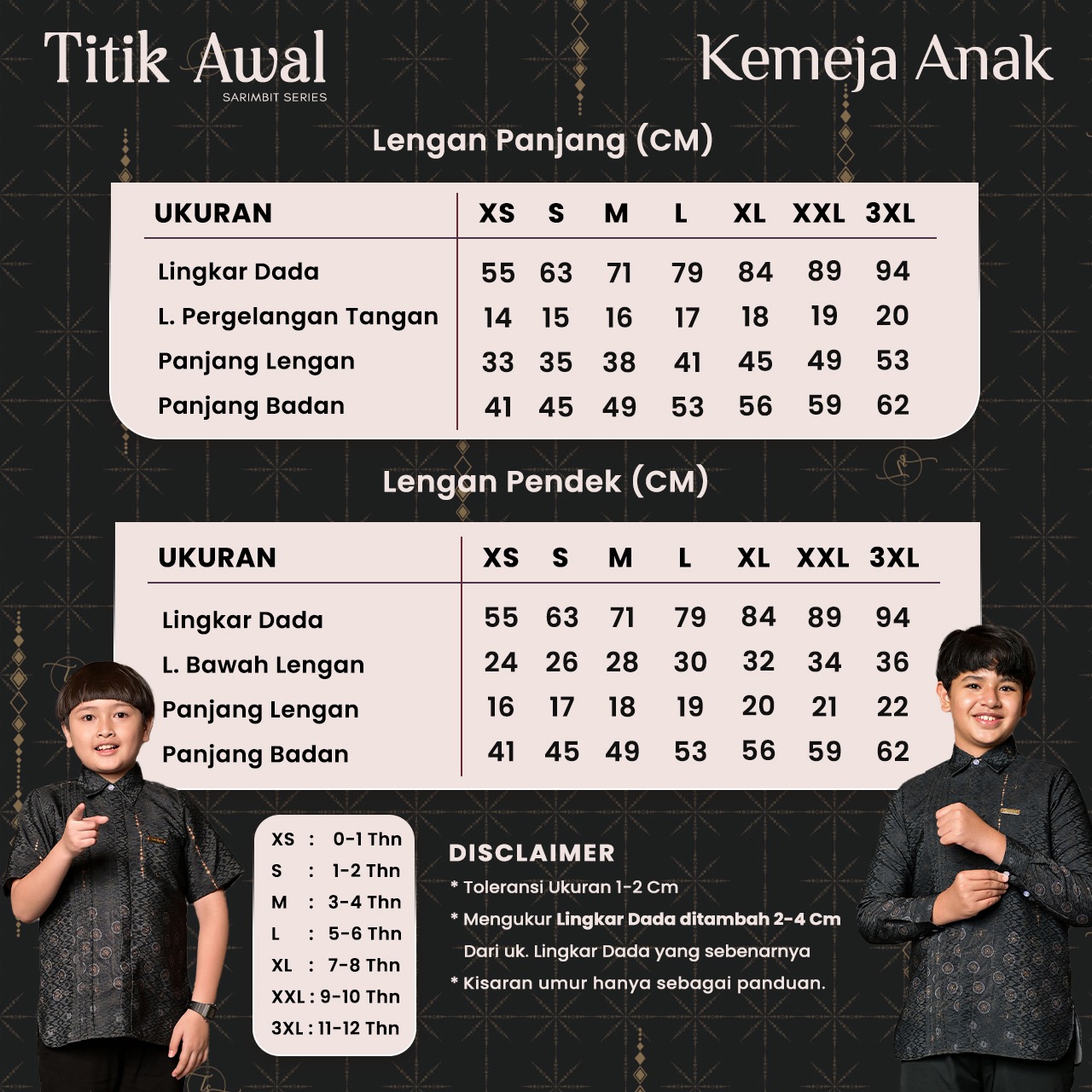 Midnight Black - Titik Awal Sarimbit Series