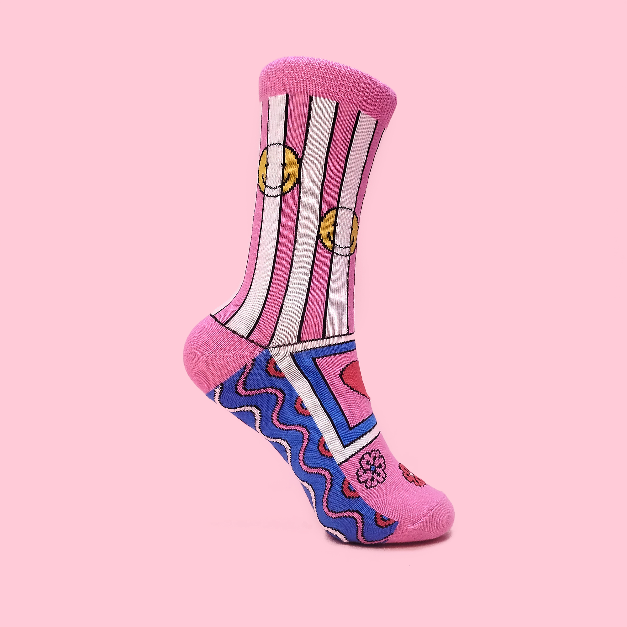 IWEARUP Happy Bars Cotton Socks