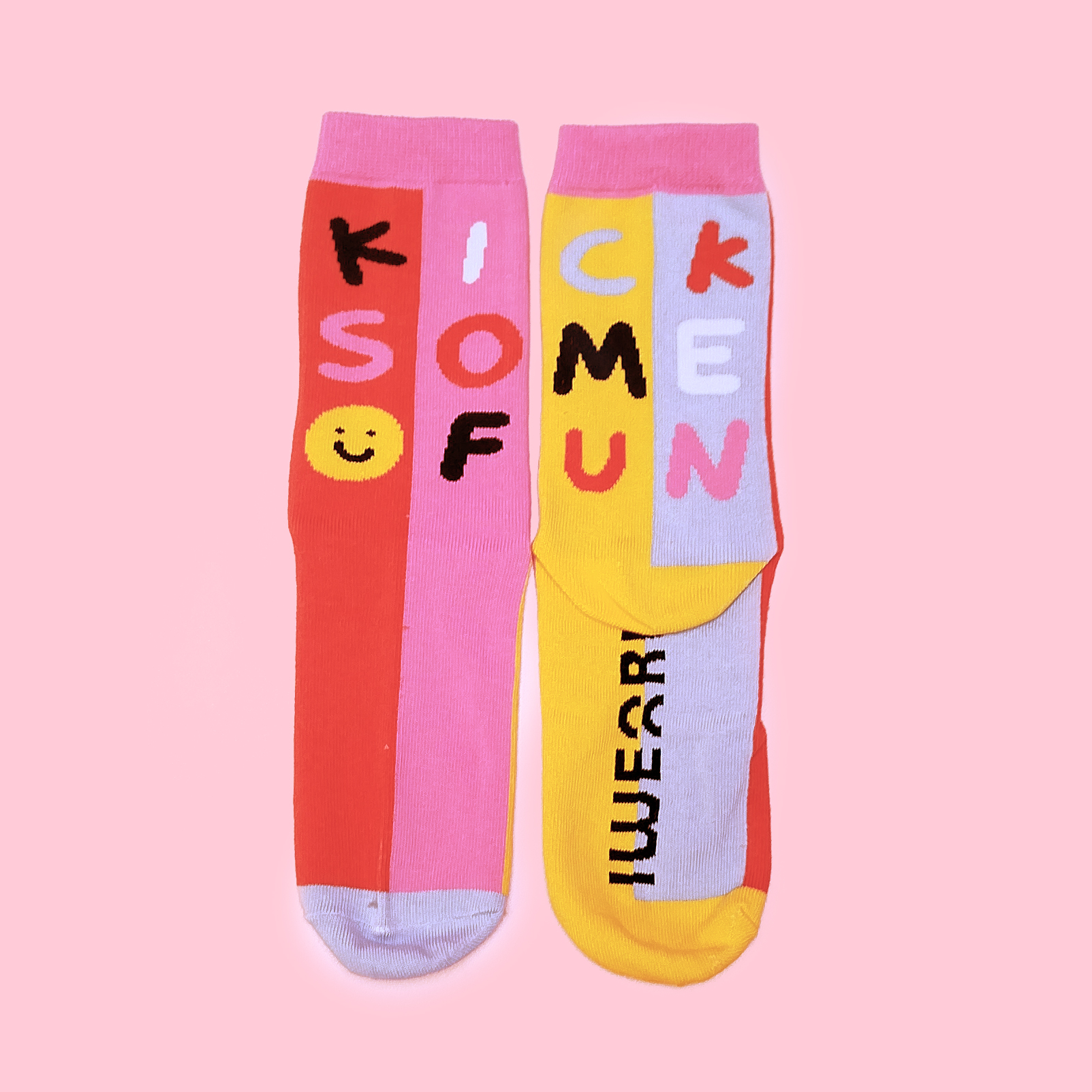 IWEARUP Kick Some Fun Cotton Socks